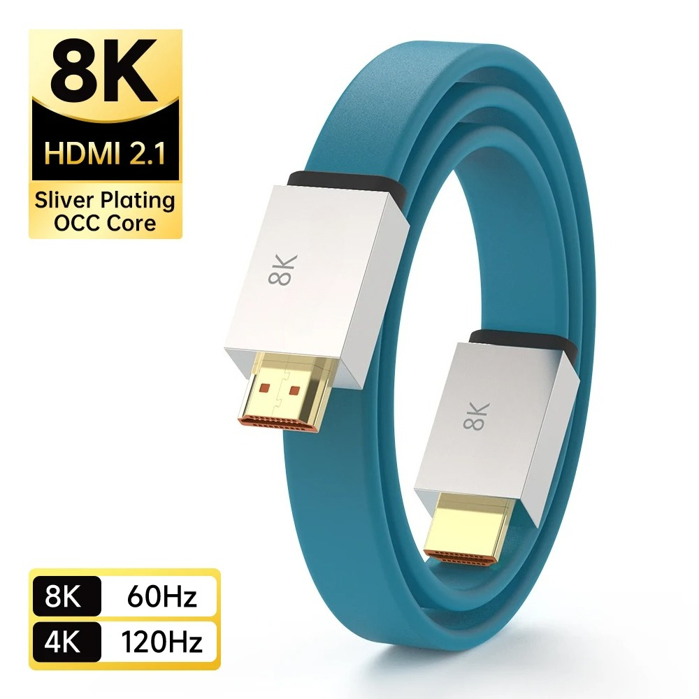 HDMI 2.1 Cable 48Gbps 8K@60Hz  - Hdmi 2.1 Cable 8K 60Hz 48Gbps Earc recension och pris
