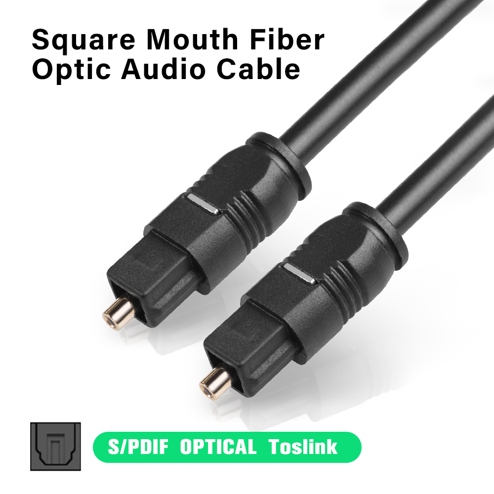 0.5m 1m 1.5m 2m 3m Digital Fib - Optical Audio Cable Toslink Gold Plated recension och pris