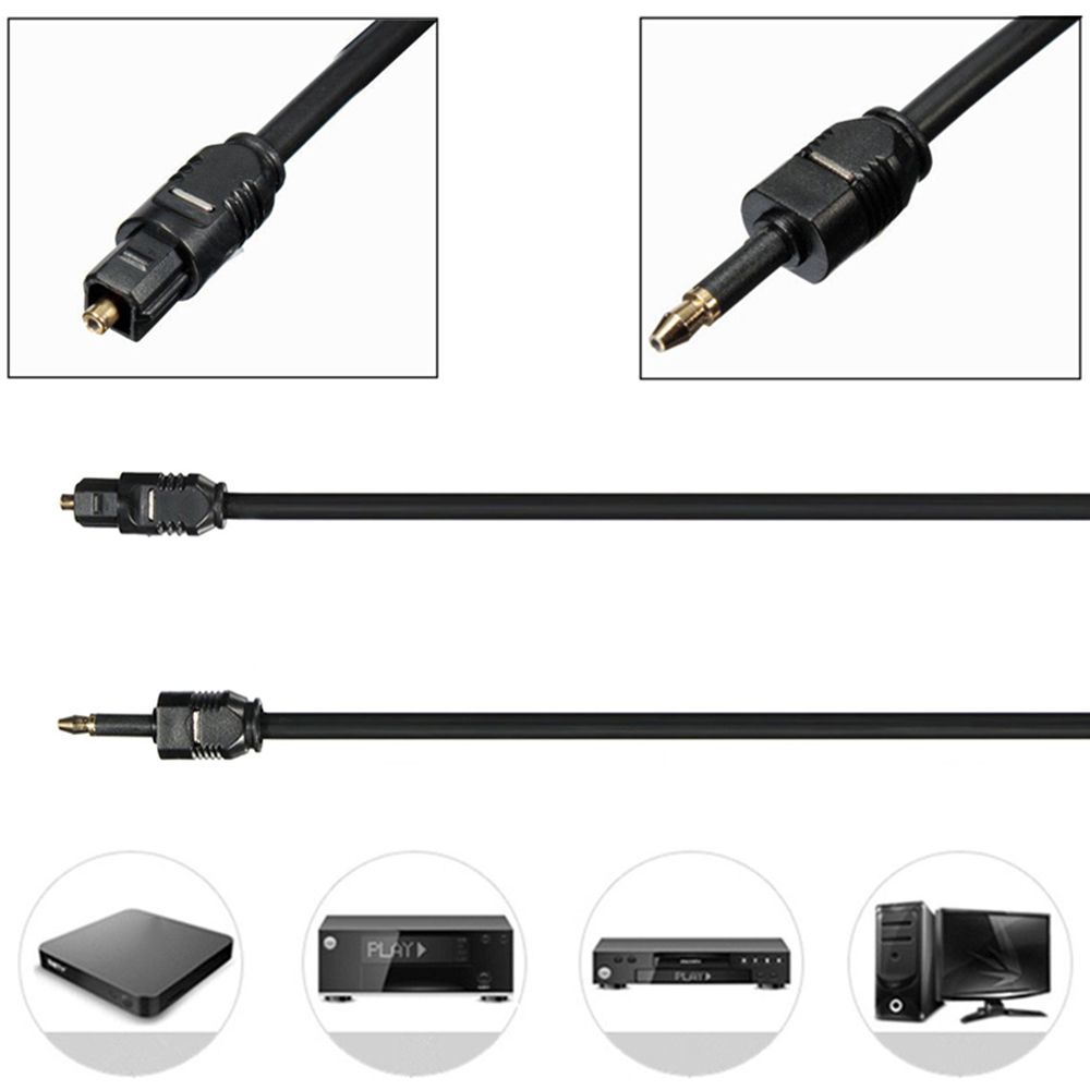 Gold-plated Connector Optical  - Optical Audio Cable Toslink Gold Plated recension och pris
