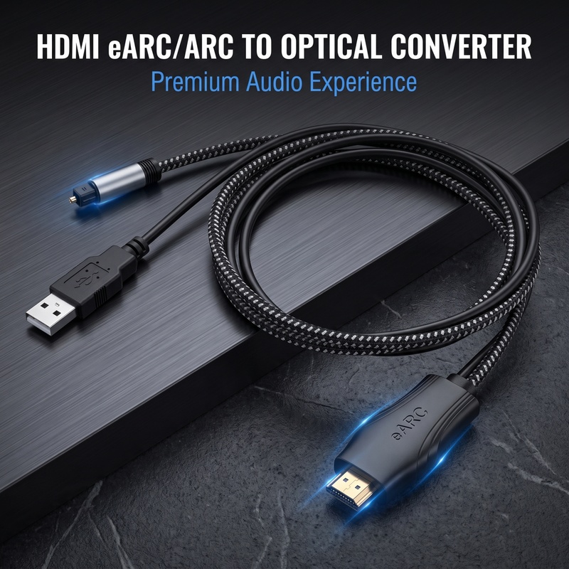 HDMI EARC ARC to Optical SPDIF - Dolby Atmos Soundbar Hdmi Earc recension och pris