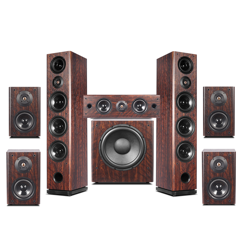 7.1  Floor-standing Home Theat - Home Theater System 7.1 Surround Sound recension och pris
