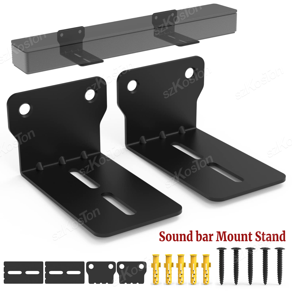 2 PCS Soundbar Mount Wall Brac - Soundbar Wall Mount Bracket Universal recension och pris