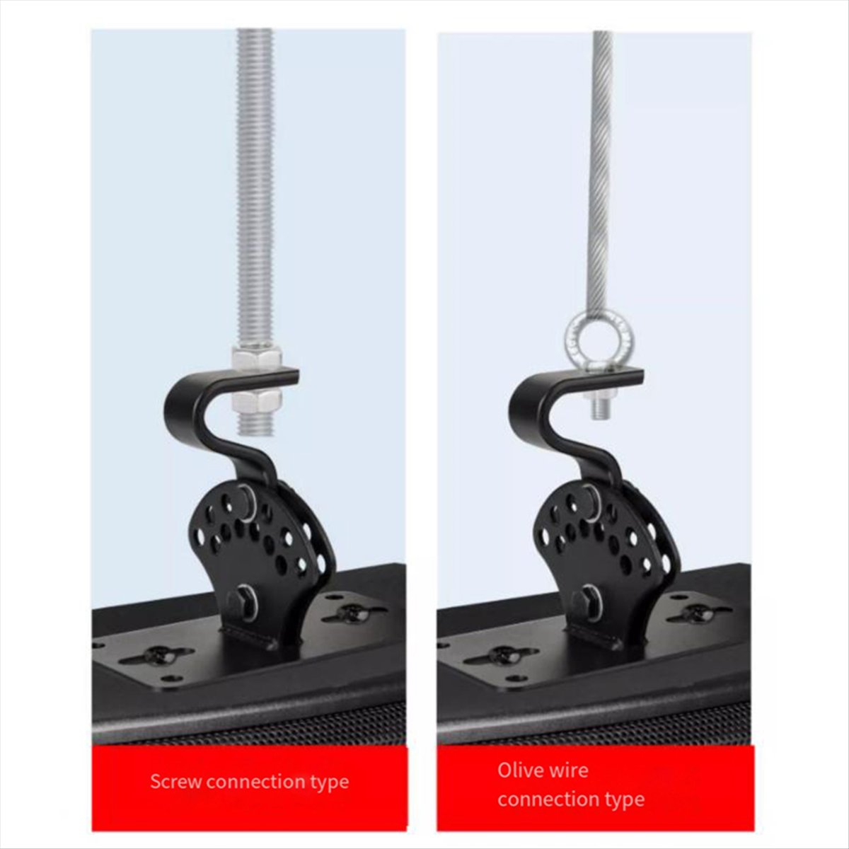 RISE- 2Pcs Speaker Wall Mount  - Speaker Wall Ceiling Mount Bracket recension och pris