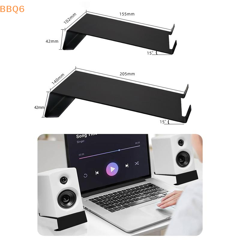 *1PCS Metal Desktop Speaker St - Soundbar Wall Mount Bracket Universal recension och pris