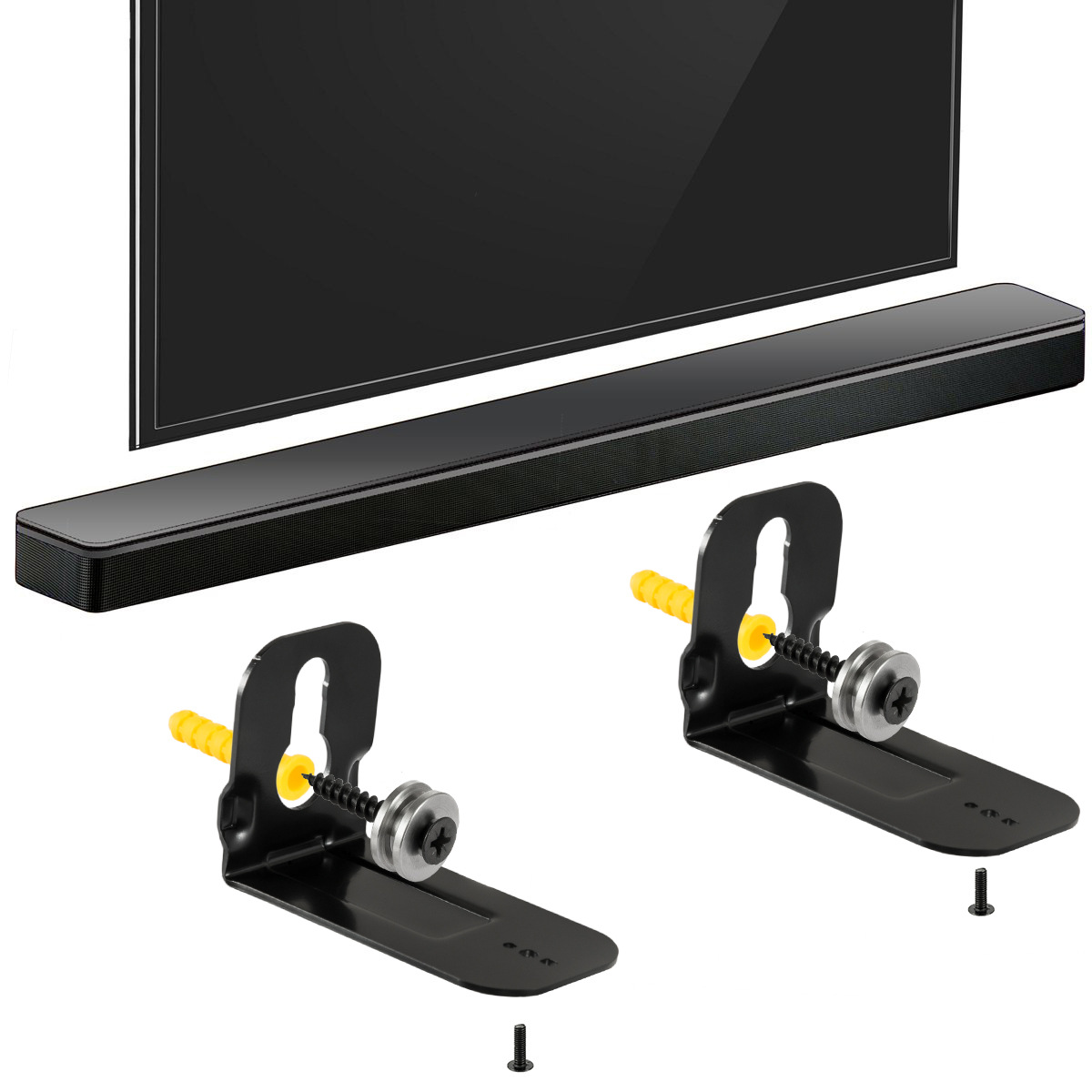 2pcs Soundbar Speaker Wall Mou - Speaker Wall Ceiling Mount Bracket recension och pris