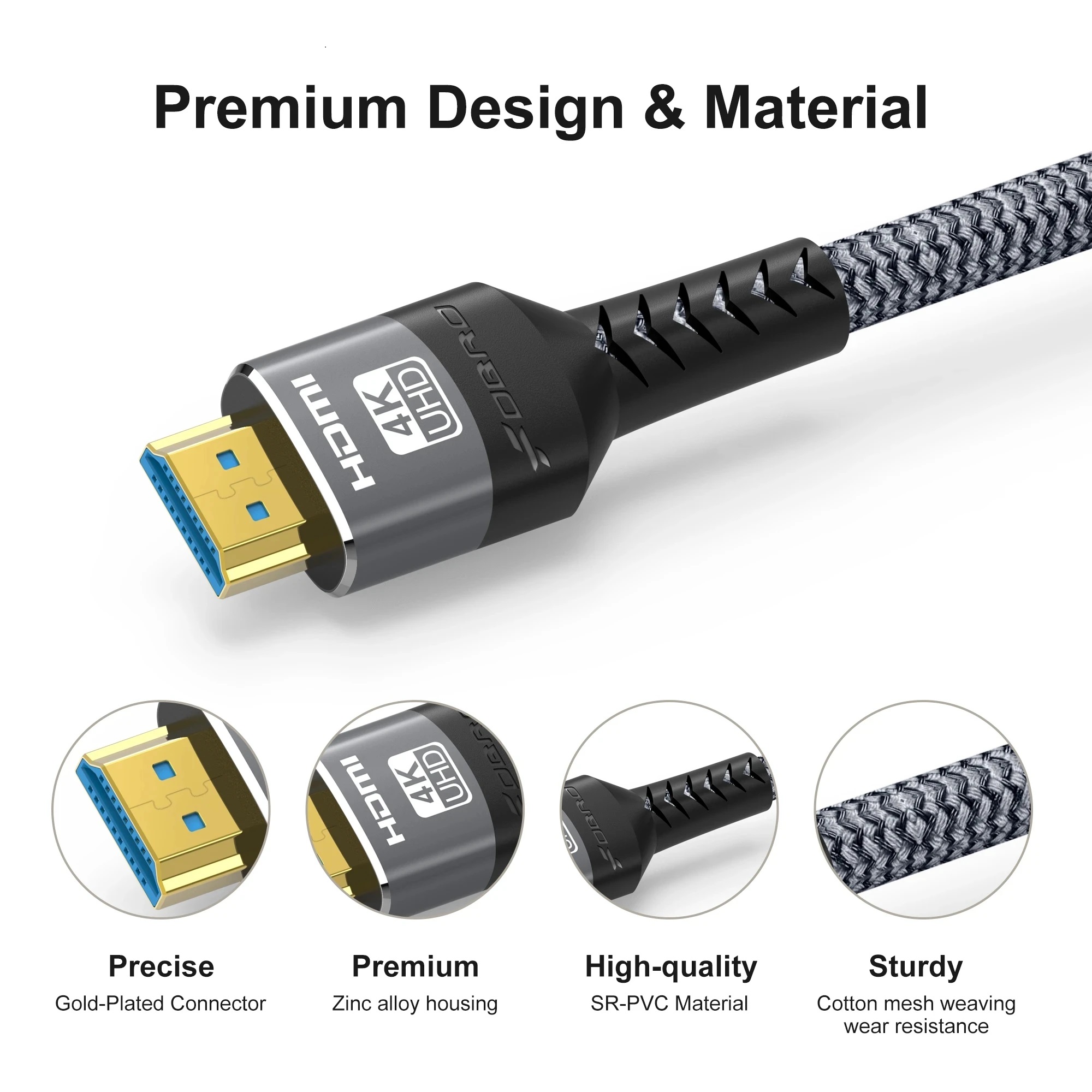 HDMI 8K 2.1 Cable 4K@120Hz 8K@ - Hdmi 2.1 Cable 8K 60Hz 48Gbps Earc recension och pris