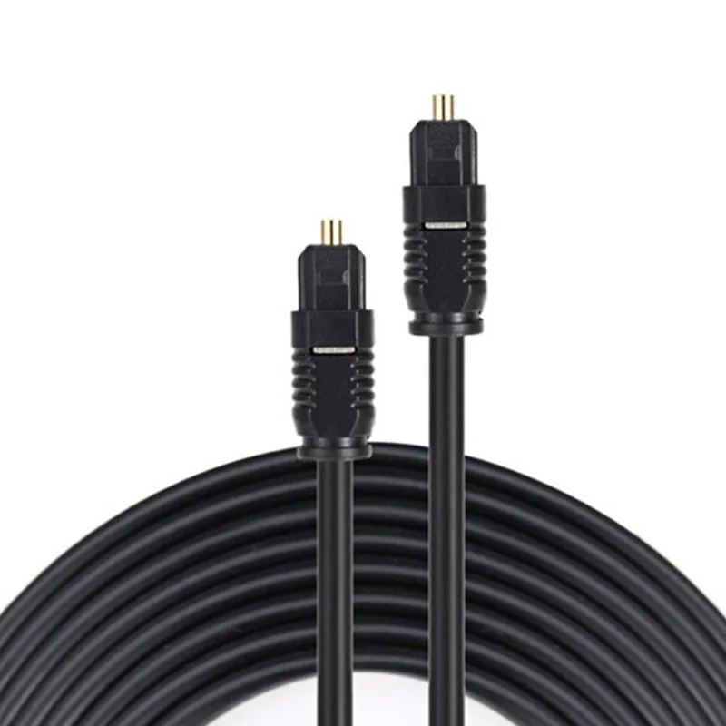 Digital Fiber Optical Optic Au - Optical Audio Cable Toslink Gold Plated recension och pris