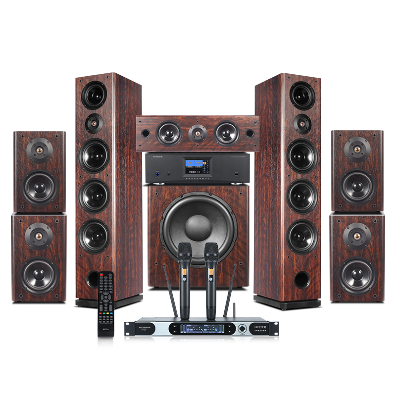 7.1 Tower Home Theater System  - Home Theater System 7.1 Surround Sound recension och pris