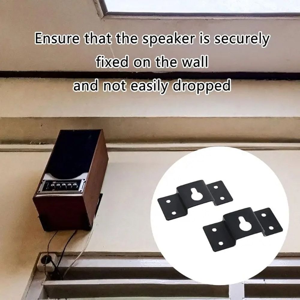 2Pcs Wall Mount Speaker Bracke - Speaker Wall Ceiling Mount Bracket recension och pris