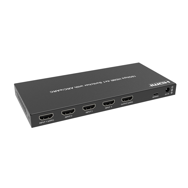 HDMI-compatible 2.0 Switch4x1  - Dolby Atmos Soundbar Hdmi Earc recension och pris