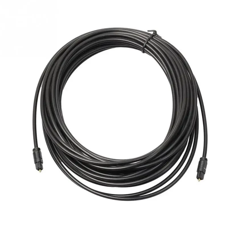 Digital Fiber Optical Audio Ca - Optical Audio Cable Toslink Gold Plated recension och pris