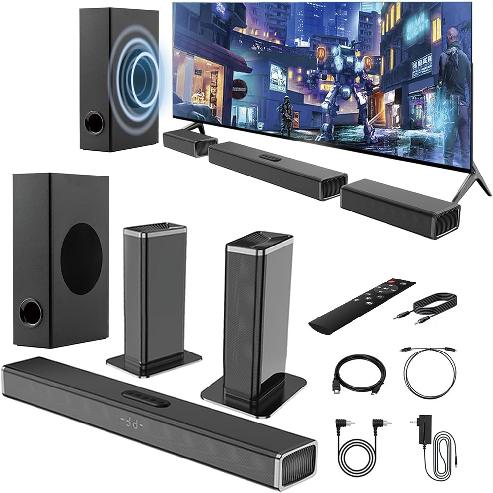 Samtronic Wireless Speaker 5.1 - Soundbar With Wireless Subwoofer 5.1Ch recension och pris