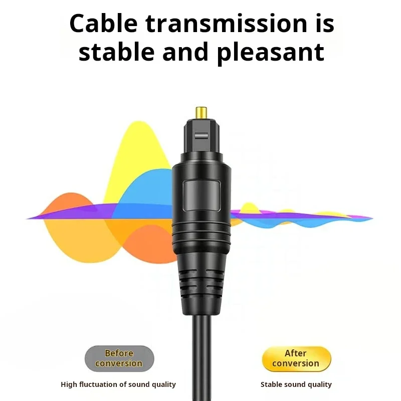 One to Two SPDIF Digital Optic - Optical Audio Cable Toslink Gold Plated recension och pris