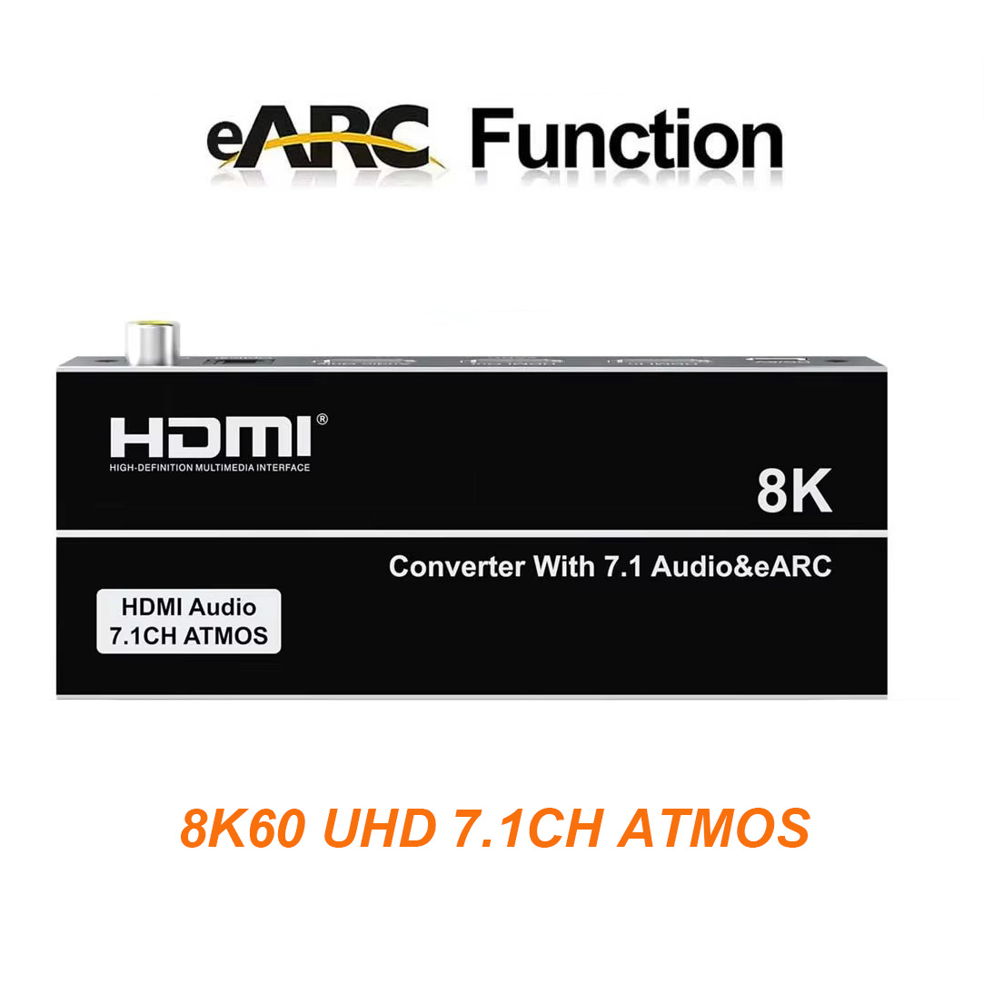 8K 60Hz HDMI EARC Return Audio - Dolby Atmos Soundbar Hdmi Earc recension och pris