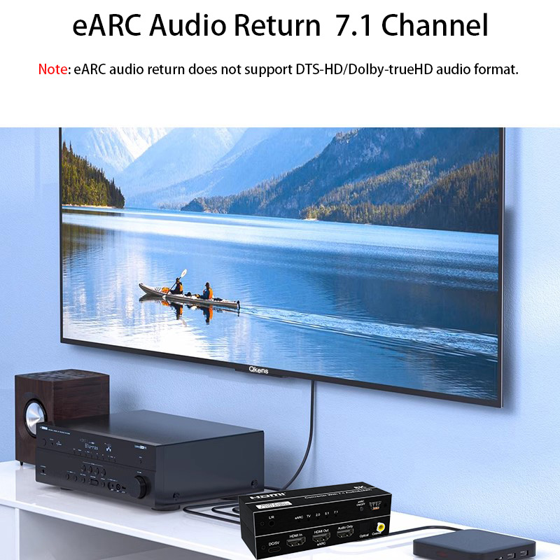 8K 60Hz HDMI EARC Return Audio - Dolby Atmos Soundbar Hdmi Earc recension och pris