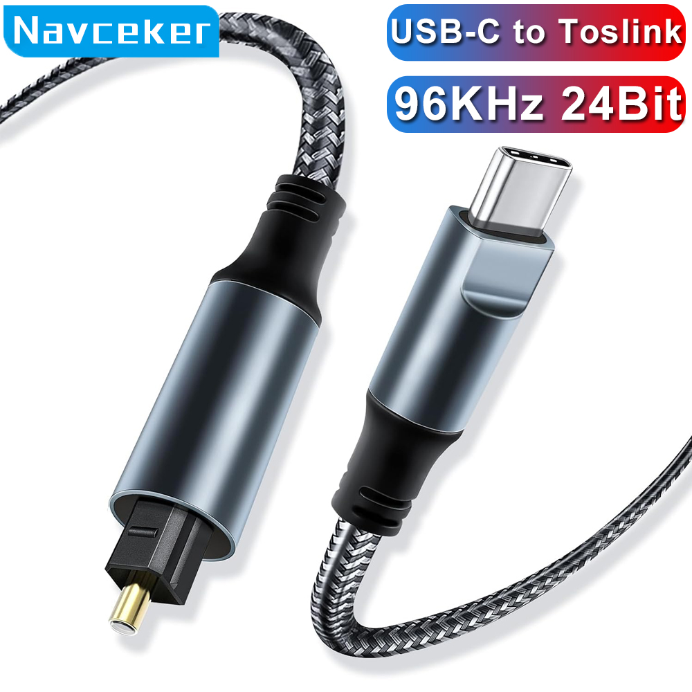 USB Type C to Optical SPDIF To - Optical Audio Cable Toslink Gold Plated recension och pris