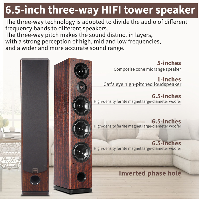 7.1 Tower Home Theater System  - Home Theater System 7.1 Surround Sound recension och pris