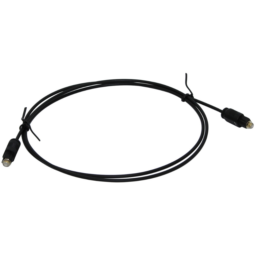 5Pcs/Lot Brand New 1m2mm Gold  - Optical Audio Cable Toslink Gold Plated recension och pris