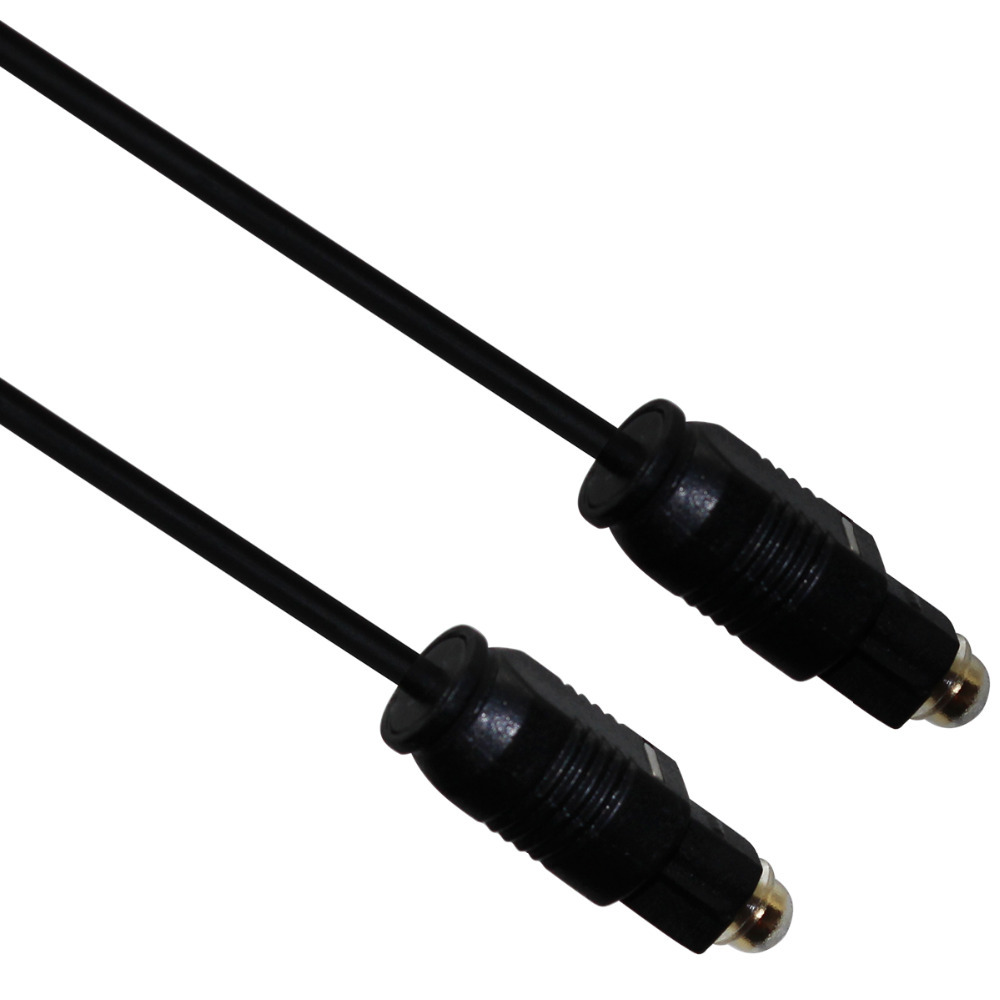 5Pcs/Lot Brand New 1m2mm Gold  - Optical Audio Cable Toslink Gold Plated recension och pris