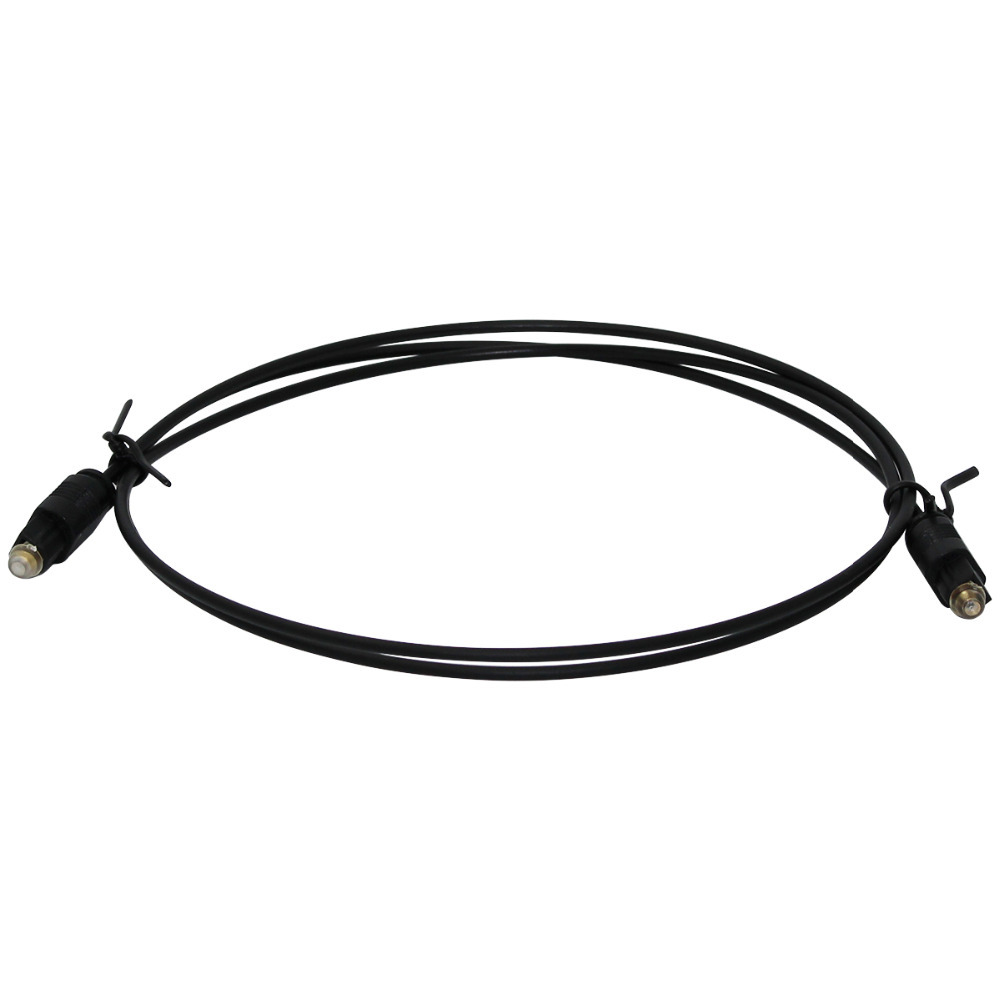 5Pcs/Lot Brand New 1m2mm Gold  - Optical Audio Cable Toslink Gold Plated recension och pris
