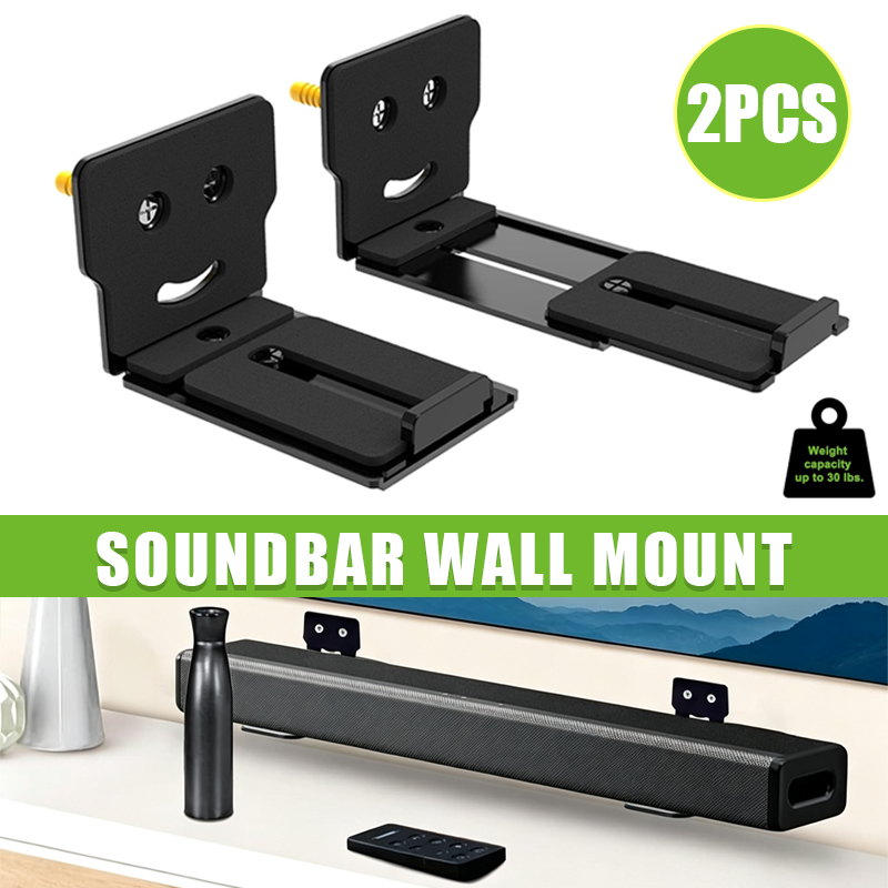 2PCS Soundbar Wall Mount Unive - Soundbar Wall Mount Bracket Universal recension och pris