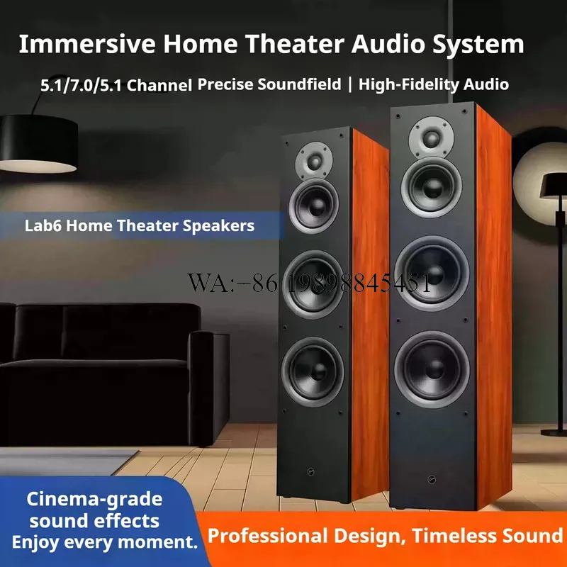 WMWMNU Lab6 5.1/7.1 Channel Ho - Home Theater System 7.1 Surround Sound recension och pris