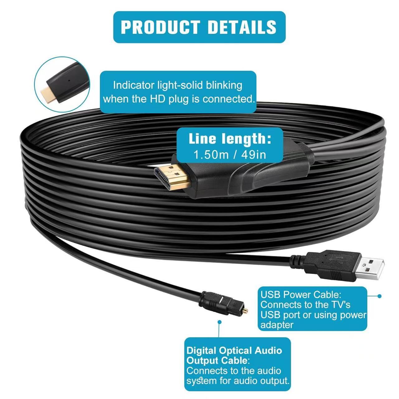 EARC ARC to Optical SPDIF Audi - Dolby Atmos Soundbar Hdmi Earc recension och pris
