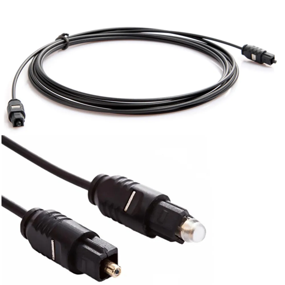 OD 2.2 New Gold Plated Digital - Optical Audio Cable Toslink Gold Plated recension och pris