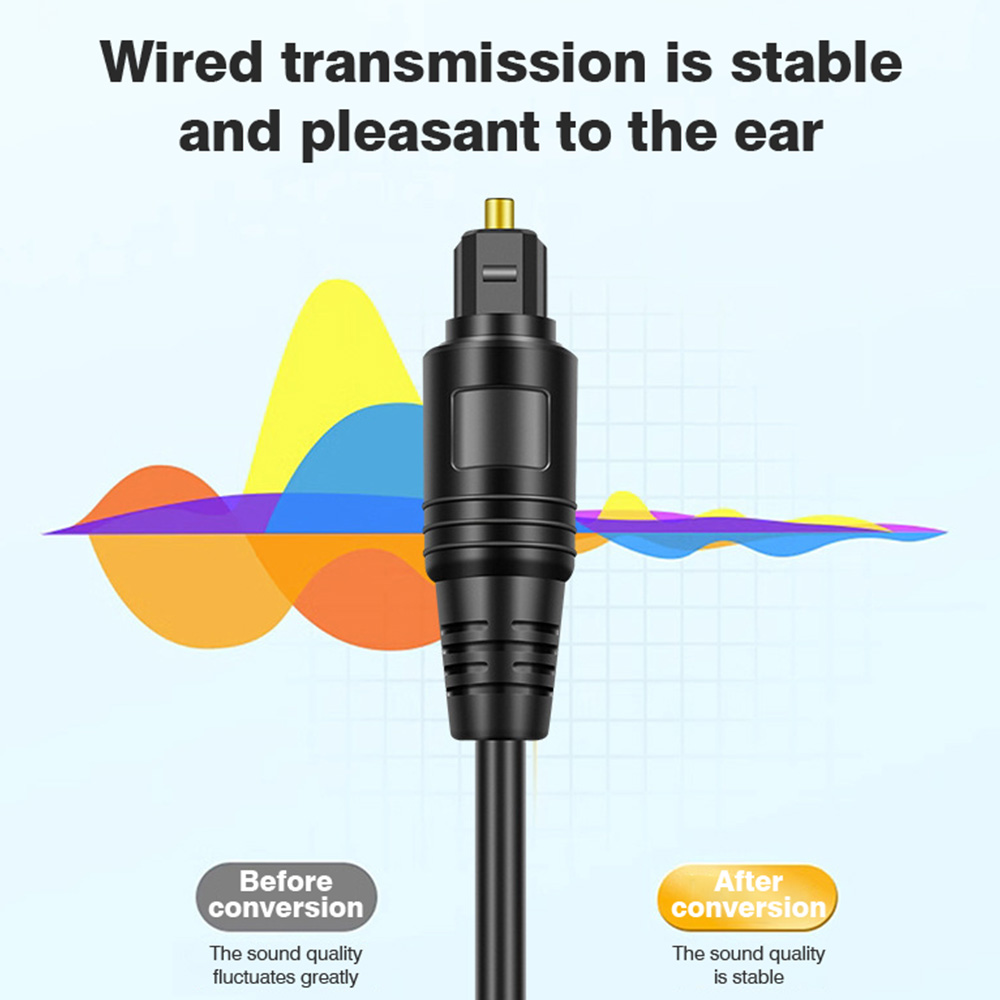1 To 2 Toslink Gold-Plated Dig - Optical Audio Cable Toslink Gold Plated recension och pris