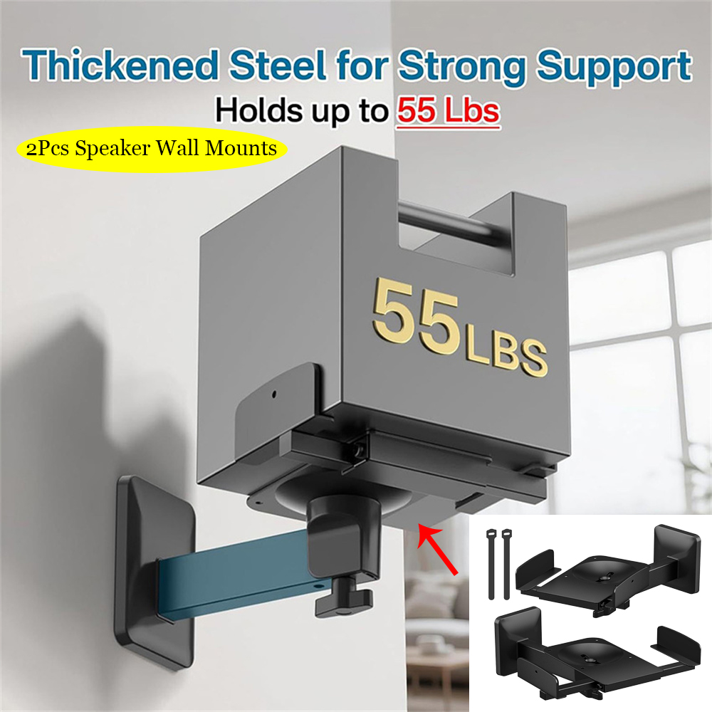 Double Clamp Speaker Wall Moun - Speaker Wall Ceiling Mount Bracket recension och pris