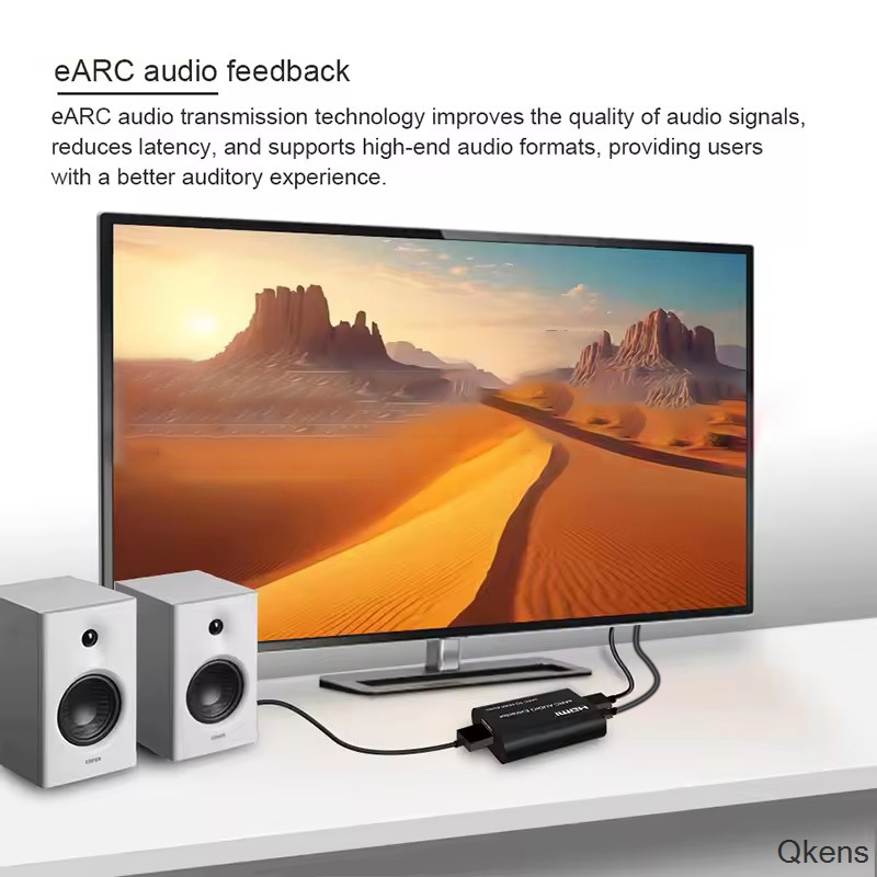 EARC Audio Extractor EARC To H - Dolby Atmos Soundbar Hdmi Earc recension och pris