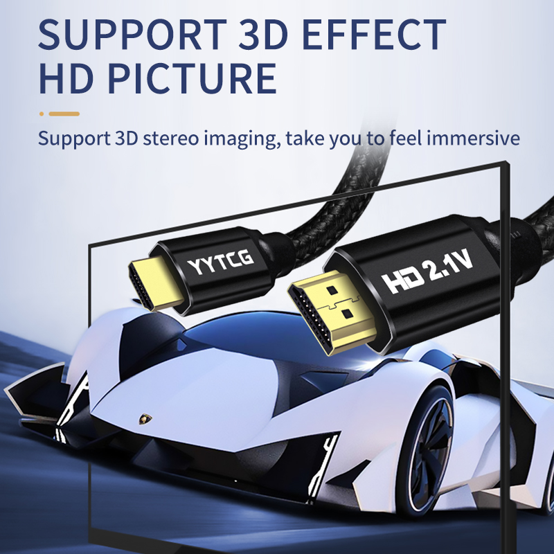HDMI 2.1 Cable HDMI Cord 8K 60 - Hdmi 2.1 Cable 8K 60Hz 48Gbps Earc recension och pris