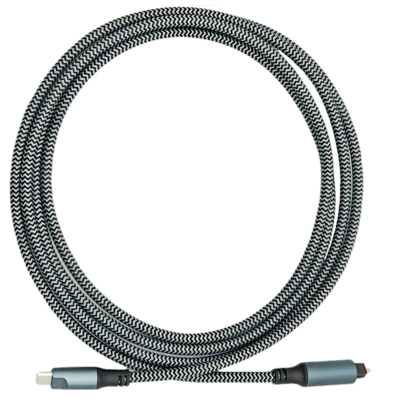Braided USB C To Optical Audio - Optical Audio Cable Toslink Gold Plated recension och pris