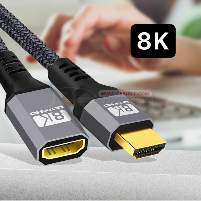 HDMI 2.1 Extension Cable 8K HD - Hdmi 2.1 Cable 8K 60Hz 48Gbps Earc recension och pris