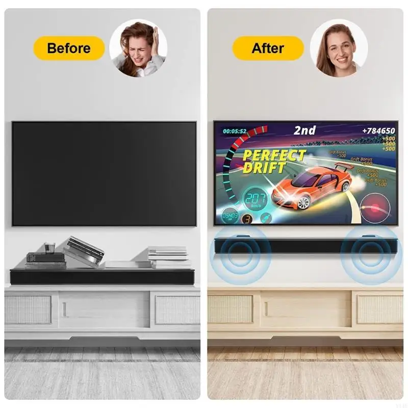 Y1AE Universal Soundbar Wall M - Soundbar Wall Mount Bracket Universal recension och pris